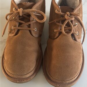 UGG Men’s Neumal Chestnut Lace-Up Boots size 9